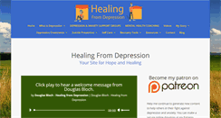 Desktop Screenshot of healingfromdepression.com
